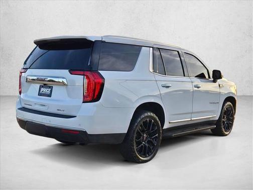 Summit White 2022 GMC Yukon SLT