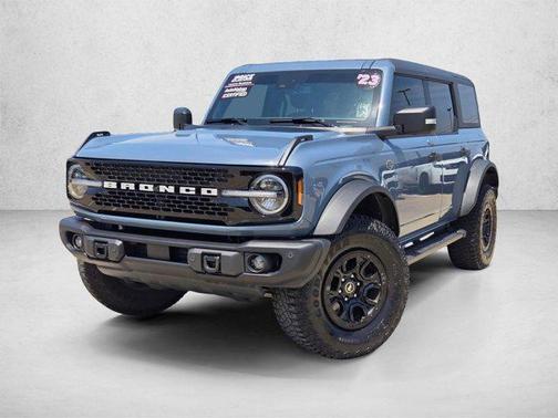 Azure Gray Metallic Tri-Coat 2023 Ford Bronco Wildtrak