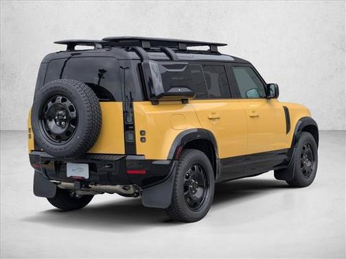 Deep Sandglow Yellow Metallic 2026 Land Rover Defender P400 Trophy Edition Deep Sandglow