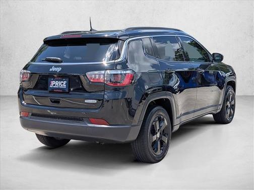 Diamond Black Crystal Pearlcoat 2021 Jeep Compass Latitude