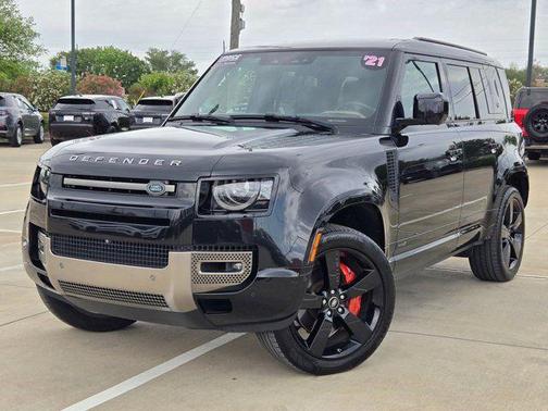 Santorini Black Metallic 2021 Land Rover Defender 110 X