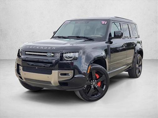 Santorini Black Metallic 2021 Land Rover Defender 110 X