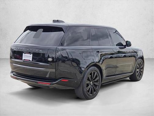 Black 2023 Land Rover Range Rover P400 SE