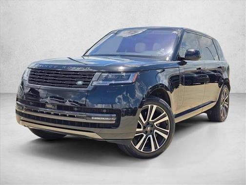 Santorini Black Metallic 2023 Land Rover Range Rover P400 SE