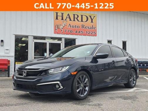 Aegean Blue Metallic 2021 Honda Civic EX