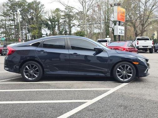 Aegean Blue Metallic 2021 Honda Civic EX