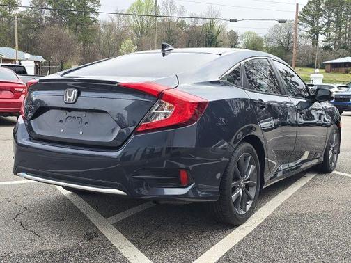 Aegean Blue Metallic 2021 Honda Civic EX