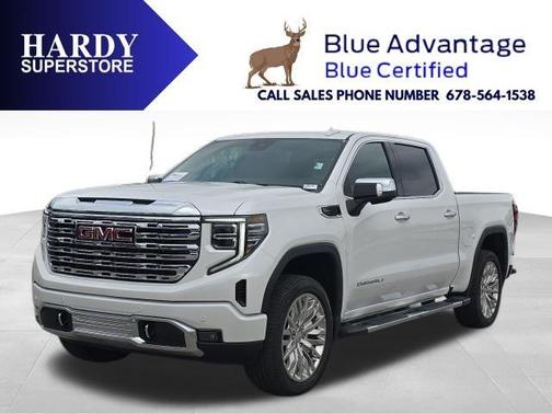 White Frost Tri-Coat 2023 GMC Sierra 1500 Denali