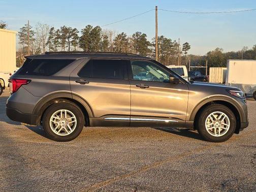 Gray Metallic 2025 Ford Explorer Active