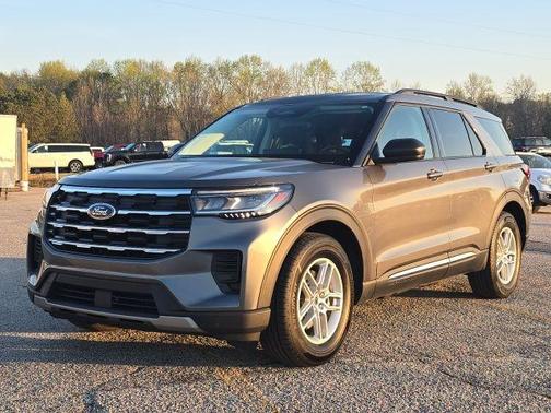 Gray Metallic 2025 Ford Explorer Active