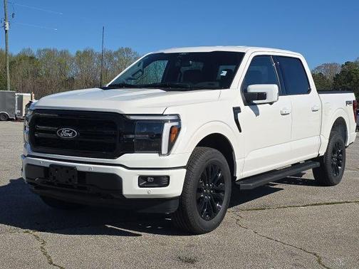 Star White 2025 Ford F-150 Lariat