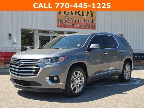 Satin Steel Metallic 2021 Chevrolet Traverse High Country