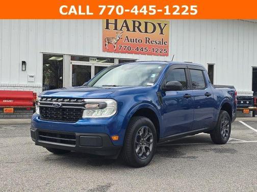 Blue Metallic 2023 Ford Maverick XLT