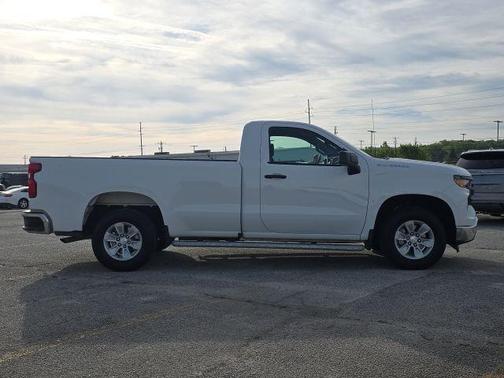 Summit White 2025 Chevrolet Silverado 1500 WT