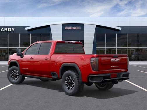 Volcanic Red 2026 GMC Sierra 2500 AT4X