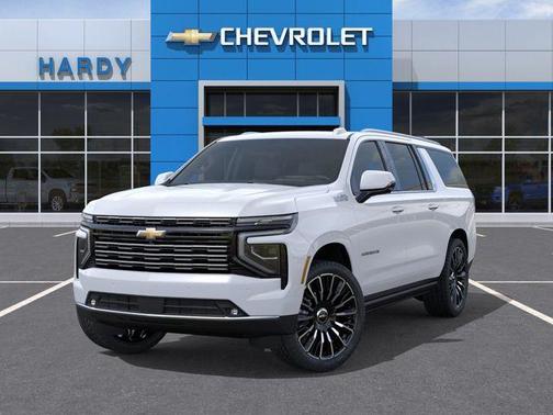 Polar White 2026 Chevrolet Suburban High Country
