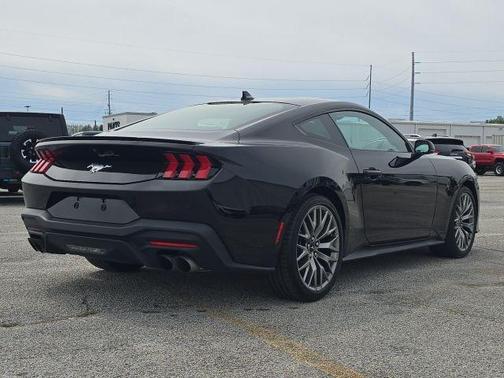 Shadow Black 2025 Ford Mustang EcoBoost Premium
