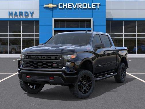 Black 2026 Chevrolet Silverado 1500 Custom Trail Boss