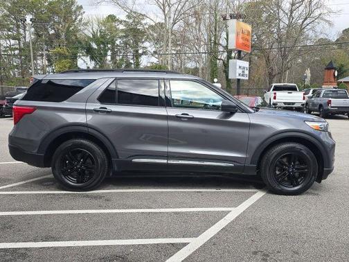 Gray Metallic 2023 Ford Explorer XLT