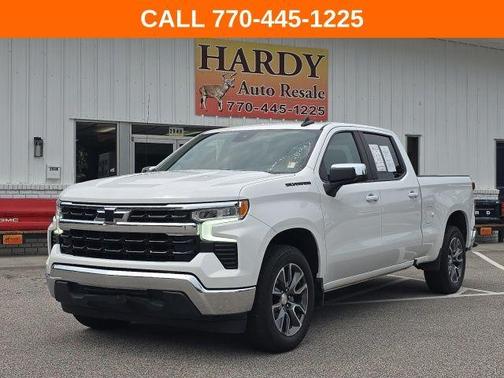 Summit White 2022 Chevrolet Silverado 1500 LT