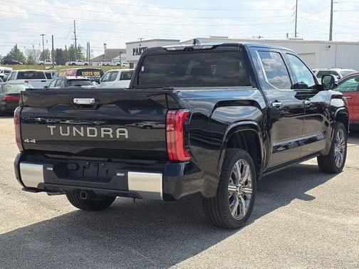 Midnight Black Metallic 2022 Toyota Tundra Hybrid Capstone