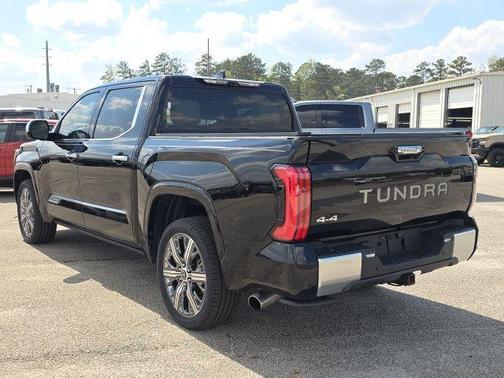 Midnight Black Metallic 2022 Toyota Tundra Hybrid Capstone