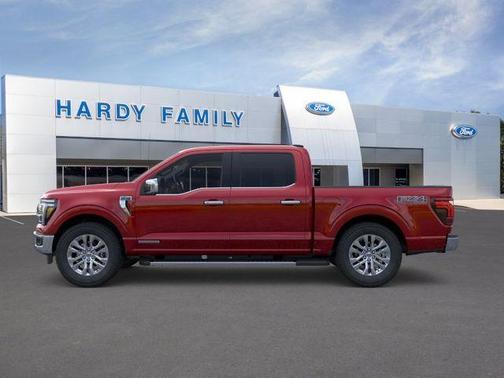Rapid Red Metallic Tinted Clearcoat 2025 Ford F-150 Lariat