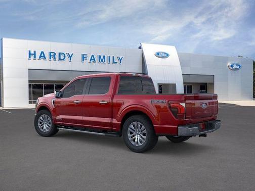 Rapid Red Metallic Tinted Clearcoat 2025 Ford F-150 Lariat