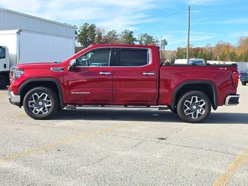 Volcanic Red 2025 GMC Sierra 1500 SLT