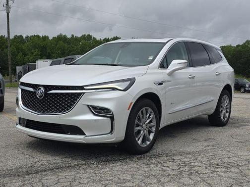 White Frost Tri-Coat 2023 Buick Enclave Avenir