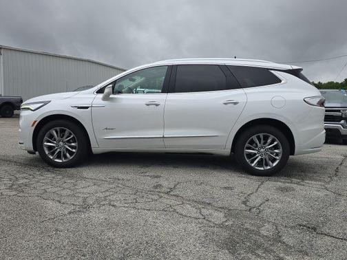 White Frost Tri-Coat 2023 Buick Enclave Avenir