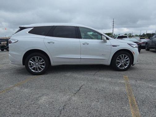 White Frost Tri-Coat 2023 Buick Enclave Avenir