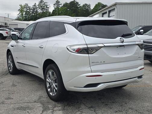 White Frost Tri-Coat 2023 Buick Enclave Avenir