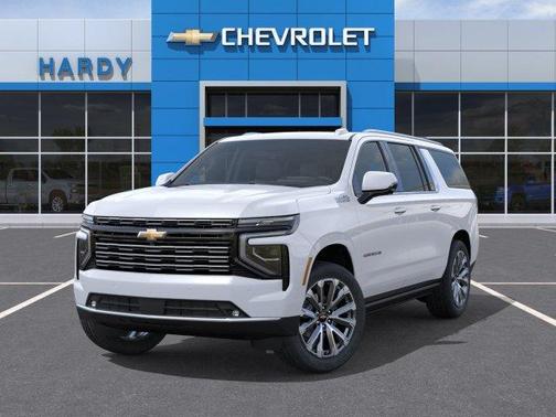 Polar White 2026 Chevrolet Suburban High Country