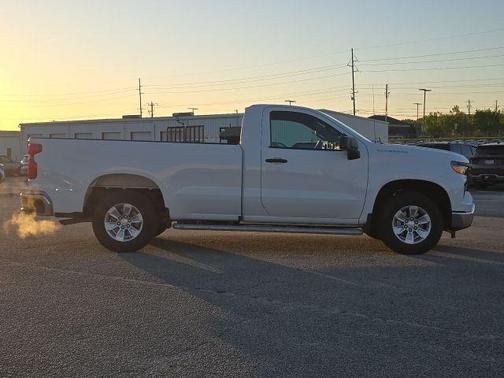 Summit White 2025 Chevrolet Silverado 1500 WT