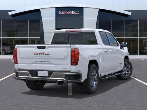 Glacier White 2026 GMC Sierra 1500 SLT
