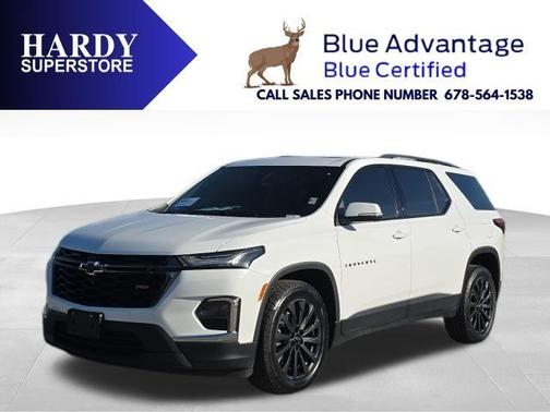 Summit White 2023 Chevrolet Traverse RS