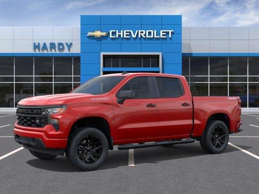 Red 2026 Chevrolet Silverado 1500 Custom