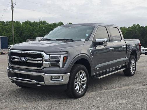 Gray Metallic 2024 Ford F-150 Lariat