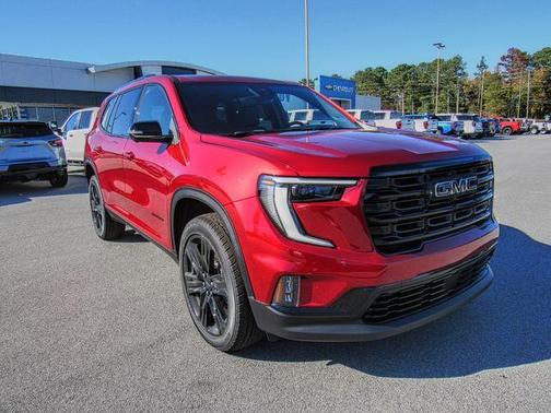 Volcanic Red 2026 GMC Acadia Elevation