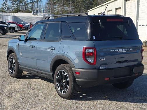 Azure Gray Metallic 2024 Ford Bronco Sport Outer Banks
