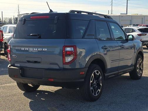 Azure Gray Metallic 2024 Ford Bronco Sport Outer Banks