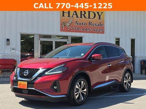 Red 2020 Nissan Murano SV