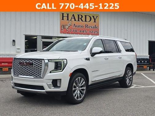 White Frost Tri-Coat 2021 GMC Yukon XL Denali