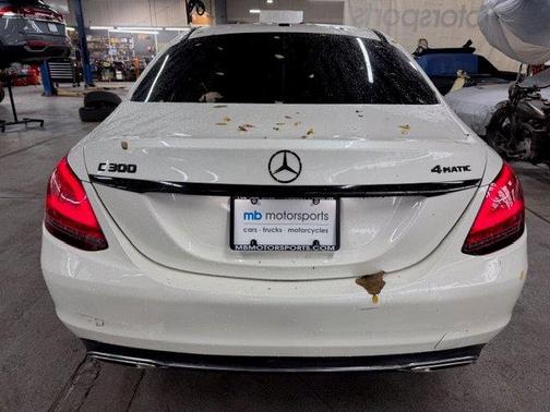 White 2019 Mercedes-Benz C-Class C 300 4MATIC