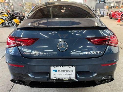 Denim Blue Metallic 2021 Mercedes-Benz AMG CLA 35 Base 4MATIC