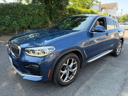 Phytonic Blue Metallic 2021 BMW X4 xDrive30i