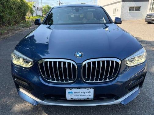 Phytonic Blue Metallic 2021 BMW X4 xDrive30i