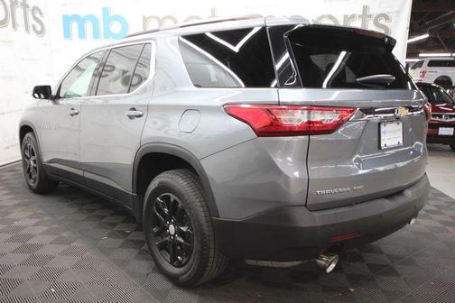 Satin Steel Metallic 2019 Chevrolet Traverse LT Cloth