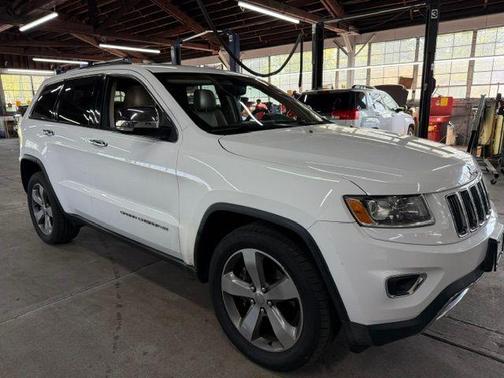 Bright White Clearcoat 2014 Jeep Grand Cherokee Limited